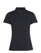 Ua Playoff Ss Polo Sport T-shirts & Tops Polos Black Under Armour
