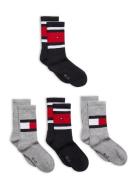 Th Kids Flag 4P Ecom Sockor Strumpor Multi/patterned Tommy Hilfiger