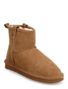 Bianco Biasnow Short Boot Suede Brun