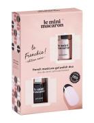 Le Mini Macaron French Gel Manicure Kit Le Frenchie, Noir Edition Mult...