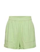 Pckiana Hw Shorts Bc Bottoms Shorts Casual Shorts Green Pieces