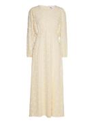 Julia Long Dress Maxiklänning Festklänning Cream Once Untold