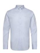 GANT Reg Pinpoint Oxford Shirt Blå