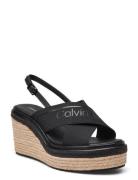 Wedge Sandal 50 He Sko Wedge Black Calvin Klein