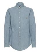 Polo Ralph Lauren Slim Fit Chambray Shirt Blå