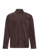 Wax London Whiting Overshirt Brun