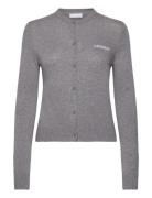 2Nd Vinny Tt - Soft Wool Blend Tops Knitwear Cardigans Grey 2NDDAY
