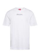 T-Just-L4 T-Shirt Tops T-shirts Short-sleeved White Diesel