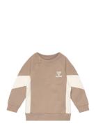 Hmlkris Sweatshirt Sport Sweat-shirts & Hoodies Sweat-shirts Brown Hum...