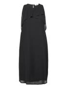 Dresses Light Woven Kort Klänning Black Esprit Casual