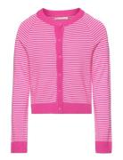 Kogiva L/S O-Neck Cardigan Knt Tops Knitwear Cardigans Pink Kids Only