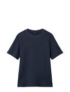 Nlmhunor Ss L Top Tops T-shirts Short-sleeved Navy LMTD