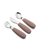 Nuuroo Jana Cutlery Set 3 Pack Rosa