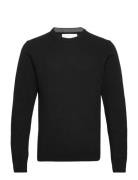 Casual Friday Cfkarl Crew Neck Bounty Knit Svart