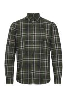 Onskit Reg Struc Check Ls Shirt Tops Shirts Casual Green ONLY & SONS