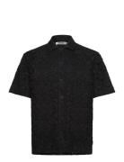 Woodbird Wbbanks Lace Shirt Svart