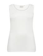 Wa-Stella Tops T-shirts & Tops Sleeveless White Wasabiconcept