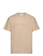 Ocean T-Shirt Tops T-shirts Short-sleeved Beige Soulland