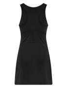 Girlfriend Collective Dylan Tank Dress, Zip Front Svart