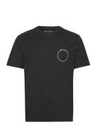 Marc O'Polo T-Shirts Short Sleeve Svart