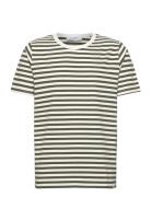 Les Deux Adrian Stripe T-Shirt Multi/patterned