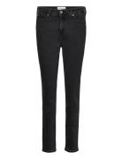 Calvin Klein Jeans Mid Rise Skinny Svart