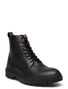 Exome W Shoes Boots Ankle Boots Laced Boots Black Sneaky Steve