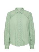 Yaskenora Ls Shirt S. Noos Tops Shirts Long-sleeved Green YAS
