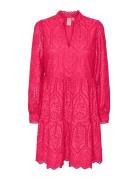 YAS Yasholi Ls Dress S. Noos Rosa