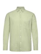 Mads Nørgaard Cotton Linen Sune Shirt Grön