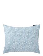 Lexington Home White/Blue Wave Printed Cotton Sateen Pillowcase Blå