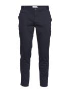 Pascal Chino Pants Bottoms Trousers Chinos Navy Les Deux