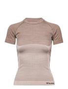 Hmlclea Seamless Tight T-Shirt Sport T-shirts & Tops Short-sleeved Mul...