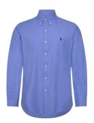 Polo Ralph Lauren Custom Fit Stretch Poplin Shirt Blå