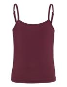 Rosemunde Kids Strap Top Burgundy