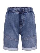 Minymo Shorts Sweat Denim Blå