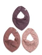 Pippi Bandana Bib Girl -Aop Rosa