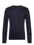 Jjeleo Knit Crew Neck Noos Tops Knitwear Round Necks Navy Jack & J S