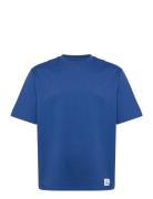 Mahudson 73 Tops T-shirts Short-sleeved Blue Matinique
