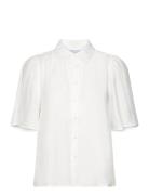 Minus Mstalmie Short Sleeve Shirt Vit