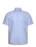 Bruun & Stengade Bs Lott Casual Modern Fit Shirt Blå