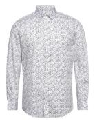 Selected Homme Slhslimsoho-Aop Mix Shirt Ls B Vit