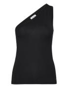 Calvin Klein Cotton Modal Shoulder Tank Svart