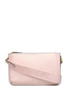 Lauren Ralph Lauren Leather Medium Landyn Crossbody Bag Rosa