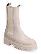 Tommy Hilfiger Monochromatic Chelsea Boot Beige