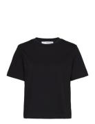 Selected Femme Slfessential Ss Boxy Tee Noos Svart