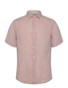Shirt Tops Shirts Short-sleeved Pink United Colors Of Benetton