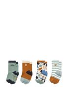 Liewood Silas Socks 4-Pack Multi/patterned