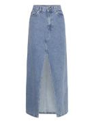 ALOHAS Mariana Blue Denim Skirt Blå