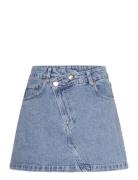 ALOHAS Boston Blue Denim Skirt Blå